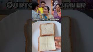 Easy Peasy Cheesy Garlic Bread 🥪 Anupama Baa ne mama ji ko mara thappad 👋 anupama bread [upl. by Annaili741]