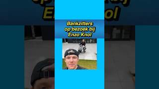 😯🛵 Bankzitters op bezoek bij Enzo Knol enzoknol bankzitters [upl. by Amocat]