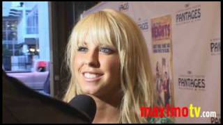 Chelsie Hightower at quotIn The Heightsquot Los Angeles Premiere at the Pantages Theatre June 23 2010 [upl. by Astiram]