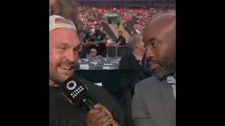 Tyson Fury Talks Anthony Joshua Vs Daniel Dubois 😬🍿 [upl. by Vinay]