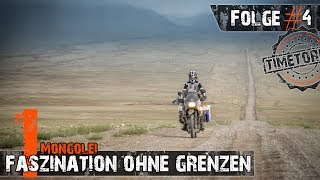 Folge 4  Mongolei 1  Faszination ohne Grenzen  MotorradWeltreise  TimetoRidede [upl. by Ynnod]