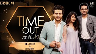 Hira Tareen amp Ali Safina  Time Out with Ahsan Khan  Full Episode 40  Express TV  IAB1O [upl. by Yasmeen]