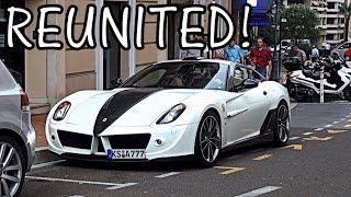 MANSORY STALLONE Ferrari 599 Sounds in Monaco [upl. by Amethist171]