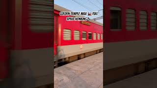 Full speed Honking🔈 by locopilotindianrailwaysspeedrailway railshortsfeedshortsyoutubeshorts [upl. by Aneelehs]