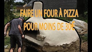 FAIRE UN FOUR À PIZZA EN PIERRE ET EN TERRE 1EcoBuild [upl. by Arlene]