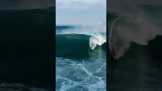 Drone Surf Big Puerto Escondido bigsurf bigwaves surf surfing mexico shorts [upl. by Yengac]