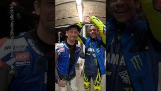 Rossi and Stoner Have Fun at MotoRanch [upl. by Ahsienaj]