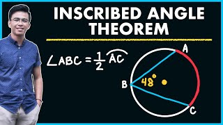 INSCRIBED ANGLE THEOREM  THEOREMS ON CIRLCE  Inscribed Angle and Intersected Arc [upl. by Cirdor]