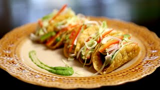 How To Make Tacos  Fenugreek And Potato Tacos  Ruchis Kitchen [upl. by Batish369]