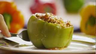 How to Make Stuffed Green Peppers  Allrecipescom [upl. by Steffy58]