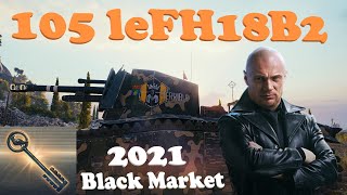 WoT 105 leFH18B2  leFH18B2  Black Market 2021  WoT Key [upl. by Mandel]