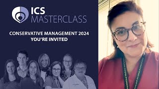 Paula Igualada Martinez presents ICS Masterclass Conservative Management 16 March 2024 [upl. by Malliw]