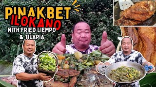 PINAKBET ILOKANO with Fried Liempo and Tilapya [upl. by Oriana]