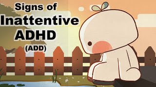 5 Signs of Inattentive ADHD ADD [upl. by Schach]