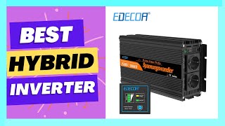 EDECOA 1500W 2500W pure sine wave power inverter [upl. by Niall]