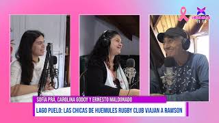 ➡️Lago Puelo las chicas de Huemules Rugby Club viajan a Rawson⬅️ [upl. by Kciredor]