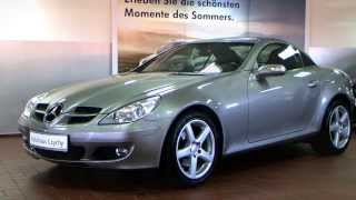 Mercedes Benz SLK 200 K Roadster 2006 Cubanitsilber 1F121345 quotMB SLK 200Kquot [upl. by Lili787]