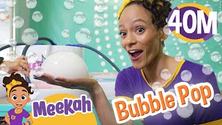 Meekahs Bubble Popping Adventure  Educational Videos for Kids  Blippi and Meekah Kids TV [upl. by Ennayr]