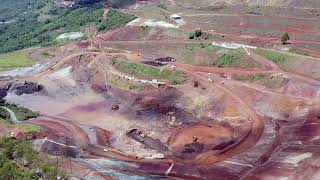 Momento exato do rompimento da barragem em Brumadinho Imagens TV Globo [upl. by Ayhtin]