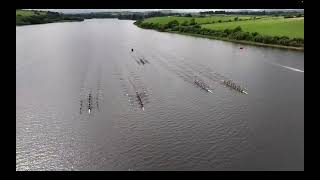 2024 Irish Rowing Championships Mens J18 8 Heat 2 [upl. by Enitsenrae]