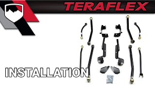 TeraFlex Install JK Long Arm Kit Part 5 of 7 [upl. by Elie]