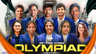 Chess Olympiad 2024 Round 4  India vs Serbia Open India vs France Women [upl. by Grimbly]