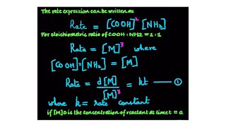 Problem Rate expression for the polymerization of hexamethylene diamine and adipic acid [upl. by Ragas308]