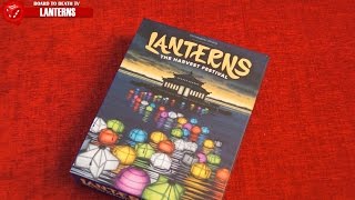 Lanterns Board Game Video Review [upl. by Nirej]