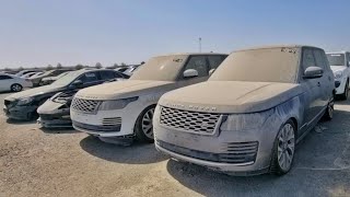 Buying Abandoned RangRover  Mercedes Audi From Copart Auction [upl. by Yellac505]