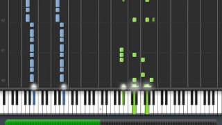 Hes a Pirate  Piano Tutorial 50 Speed Synthesia  Sheet Music [upl. by Suoiradal]