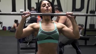 LIFTING HEAVY FOR BIKINI ft Amanda Bucci [upl. by Alexine]