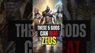 Top 5 Gods Who Are More Powerful Than Zeus  Zeus  Kratos Amaterasu Vishnu Marduk Odin [upl. by Latsirhc564]