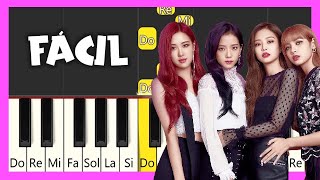 BLACKPINK  DDUDU DDUDU  TUTORIAL PIANO FÁCIL  EASY PIANO [upl. by Nagiem758]