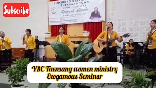 Day 1 ll First ever Exogamous Seminar ll Yimkhiung Baptist BorûTuensang town [upl. by Jonati182]