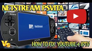 PSVITA NETSTREAM PSVITA YOUTUBEIPTV 100 FUNIONAL 2024 [upl. by Llemart617]