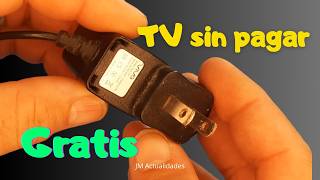 ¡Coloca el Cargador al Televisor y Mira TV Gratis en HD Rápido y Fácil [upl. by Indyc663]