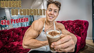 Mousse au Chocolat mit 42g Protein Super lecker amp vegan [upl. by Ermine]