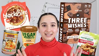 Rating All The New Vegan Foods I Tried in January 2022 [upl. by Oab]