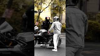 Bike rider funny video 🤣 बाइक की मां भेन ik kr di automobile bikerider shorts jk02rider143 [upl. by Silvia274]