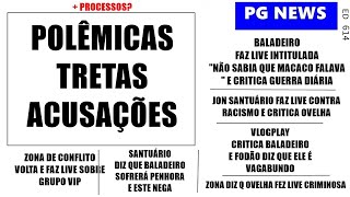 BALADEIRO faz live POLÊMICA contra GUERRA DIÁRIAJONHZONA VLOGFODA0 PERUCA flopadodecadente [upl. by Hamal]