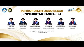 PENGUKUHAN GURU BESAR Fakultas Hukum Universitas Pancasila [upl. by Goodill]