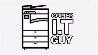 How To Setup Email Smtp Scan For Copier Machines [upl. by Waylan]