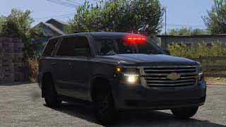 RCMP unmarked Tahoe quotkquot div [upl. by Huai895]