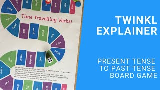 Past Tense to Present Tense Board Game [upl. by Ferguson]