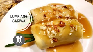 Lumpiang Sariwa with Wrapper Recipe [upl. by Charley]