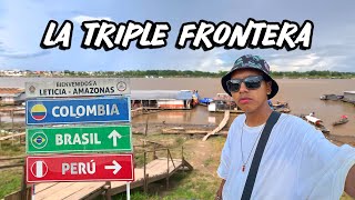 Viajé hasta la triple frontera de Perú Brasil y Colombia 🇨🇴🇧🇷🇵🇪 [upl. by Breena]