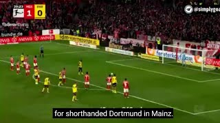 Serhou Guirassy Goal Mainz 05 Vs Borussia Dortmund 11 All Goals Analysis amp Extended Highlights [upl. by Timoteo]