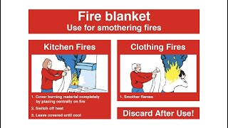 How to use a fire blanket [upl. by Halie829]