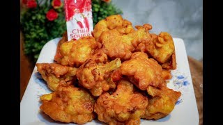 ফুলকপির পাকোড়া রেসিপি  Fulkopir Pakora Recipe  Cauliflower Pakora Recipe  Gobi Pakora [upl. by Harmony]