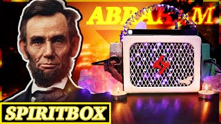 ABRAHAM LINCOLN Spirit Box  A WARNING To The World  CHILLING Messages [upl. by Trella206]